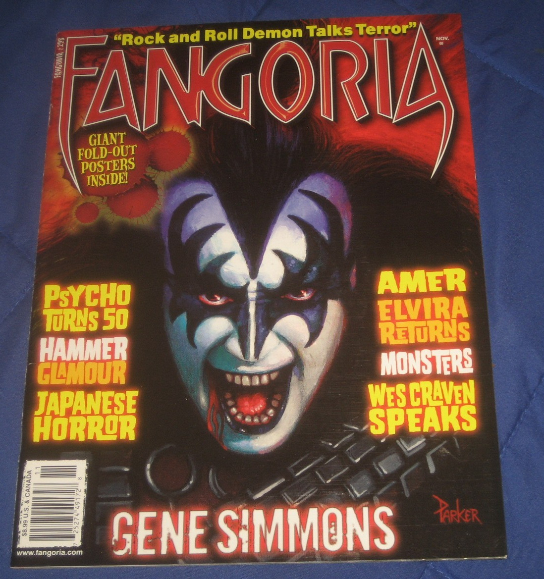 FANGORIA #298-  KISS  BIG MONSTER MAG SALE / HAPPY HALLOWEEN 