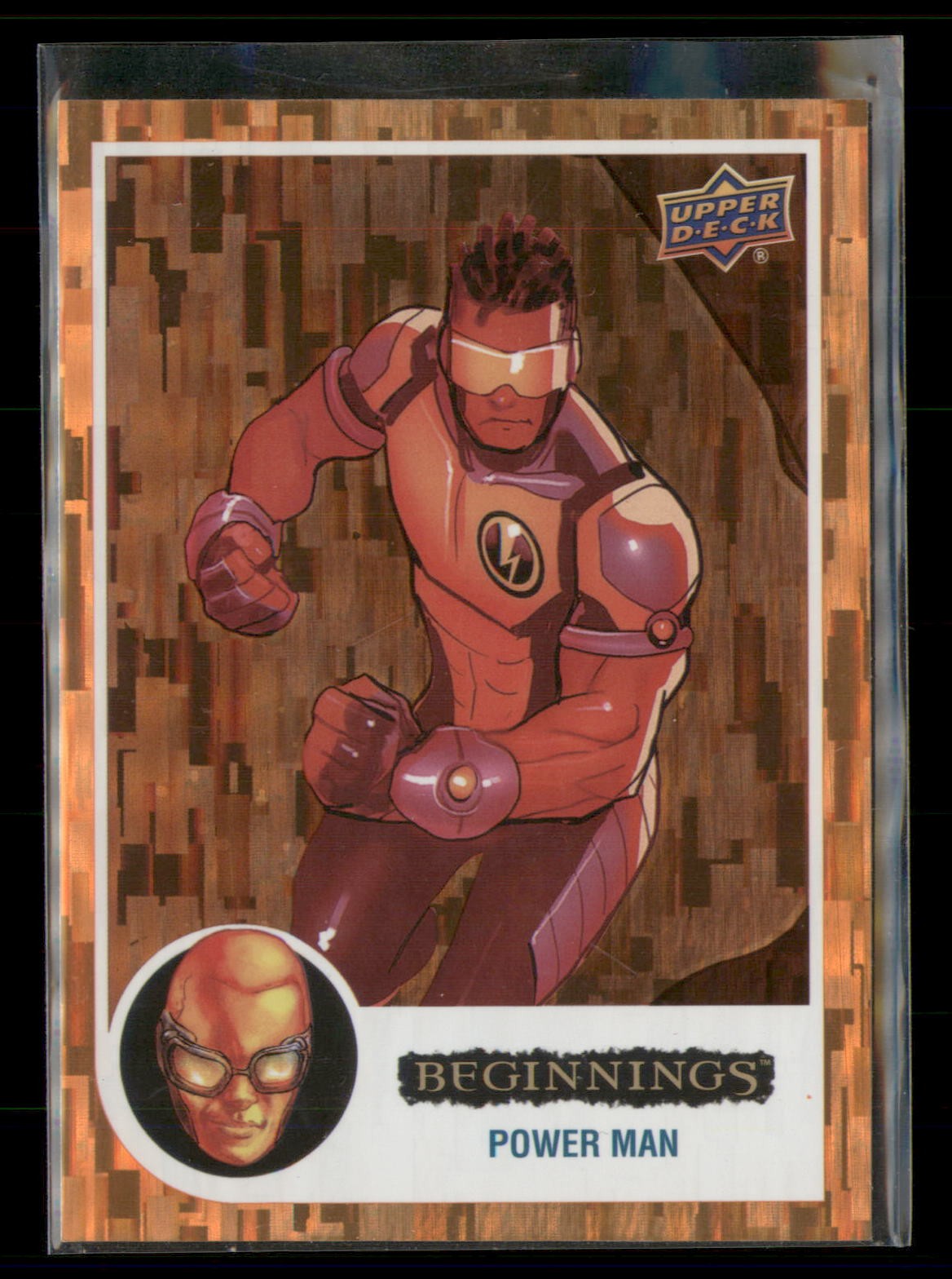 2024 Upper Deck Marvel Beginnings Volume 2 #5 Power Man Orange Bridge #/199
