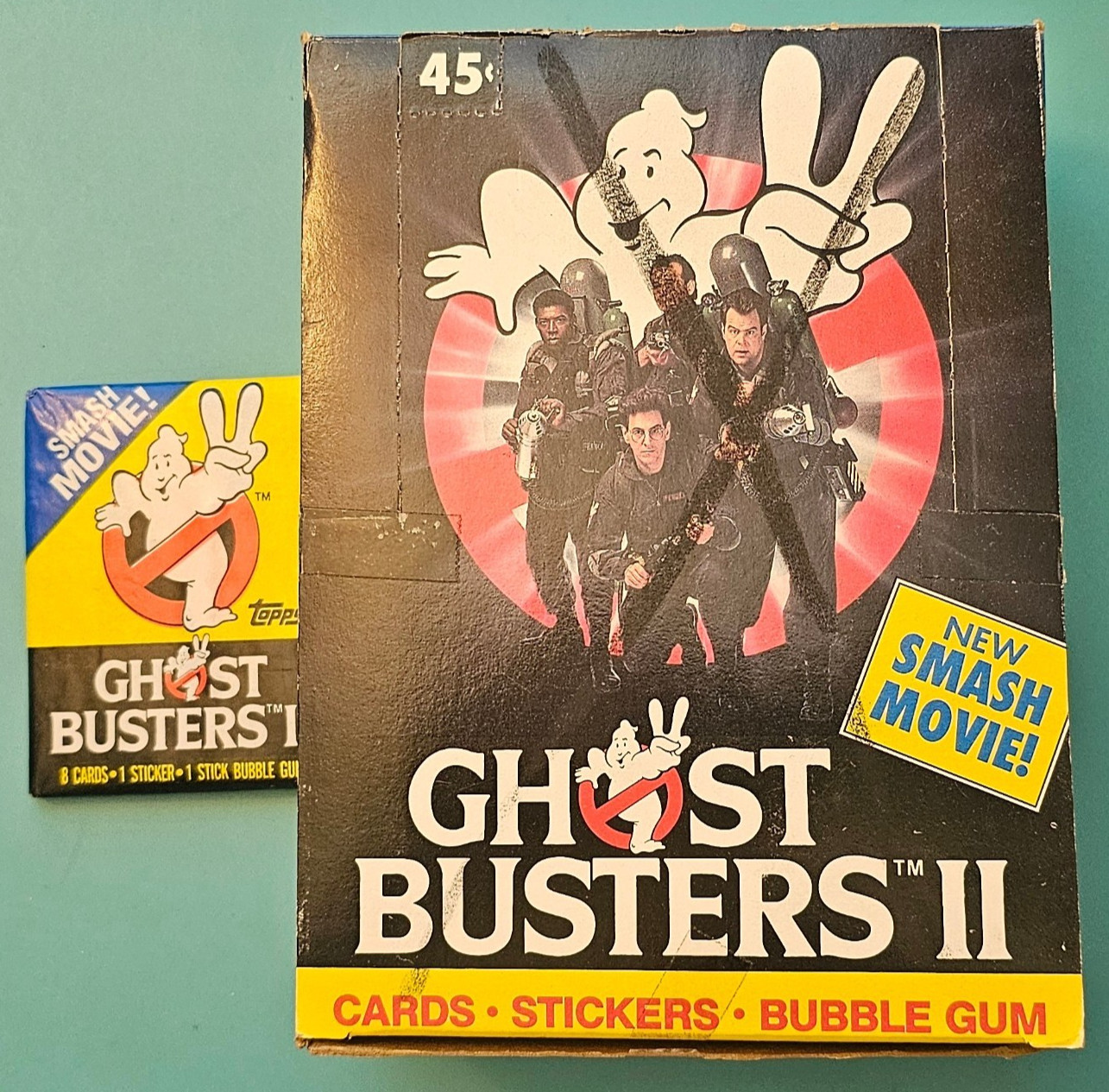 1989 Ghostbusters trading cards (1) sealed pack