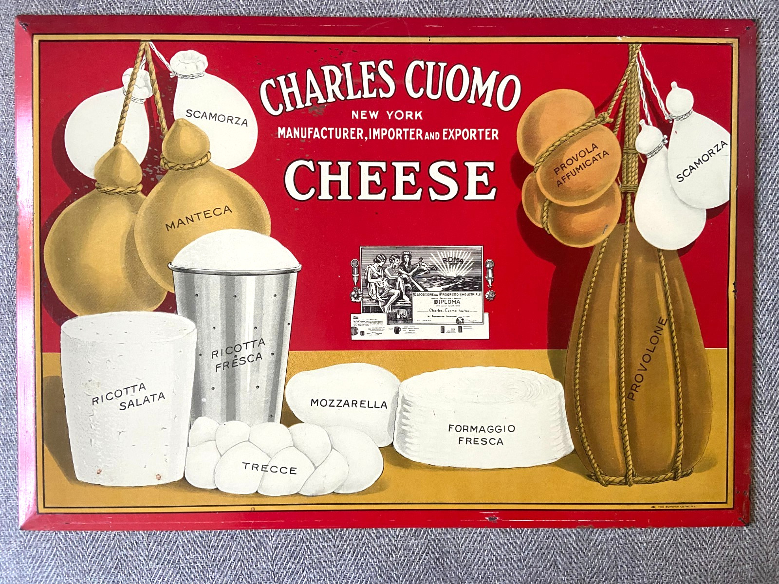 Vintage Charles Cuomo Cheese 19