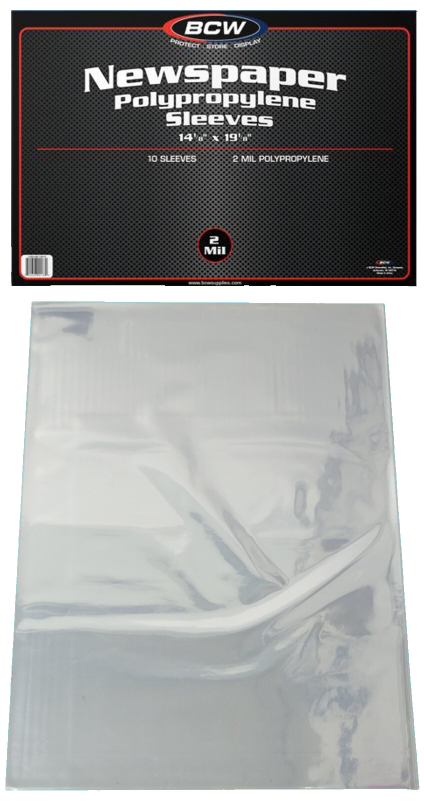 10 BCW 14X19 Newspaper Storage Sleeves Art Photo Print 2 mil Clear Protector 10 BCW 14X19 Newspaper Storage Sleeves Art Photo Print 2 mil Clear Protector