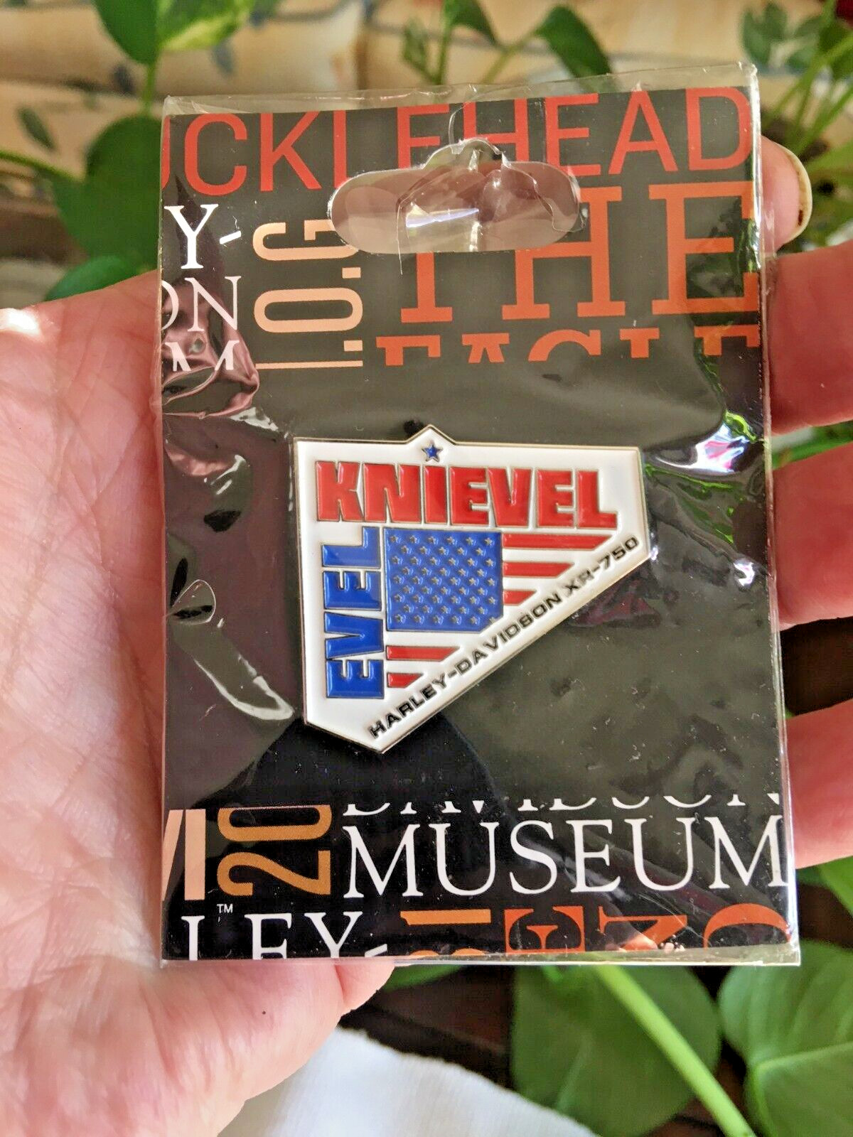 Harley Davidson Museum 2010 Evel Knievel Pin - New in Package