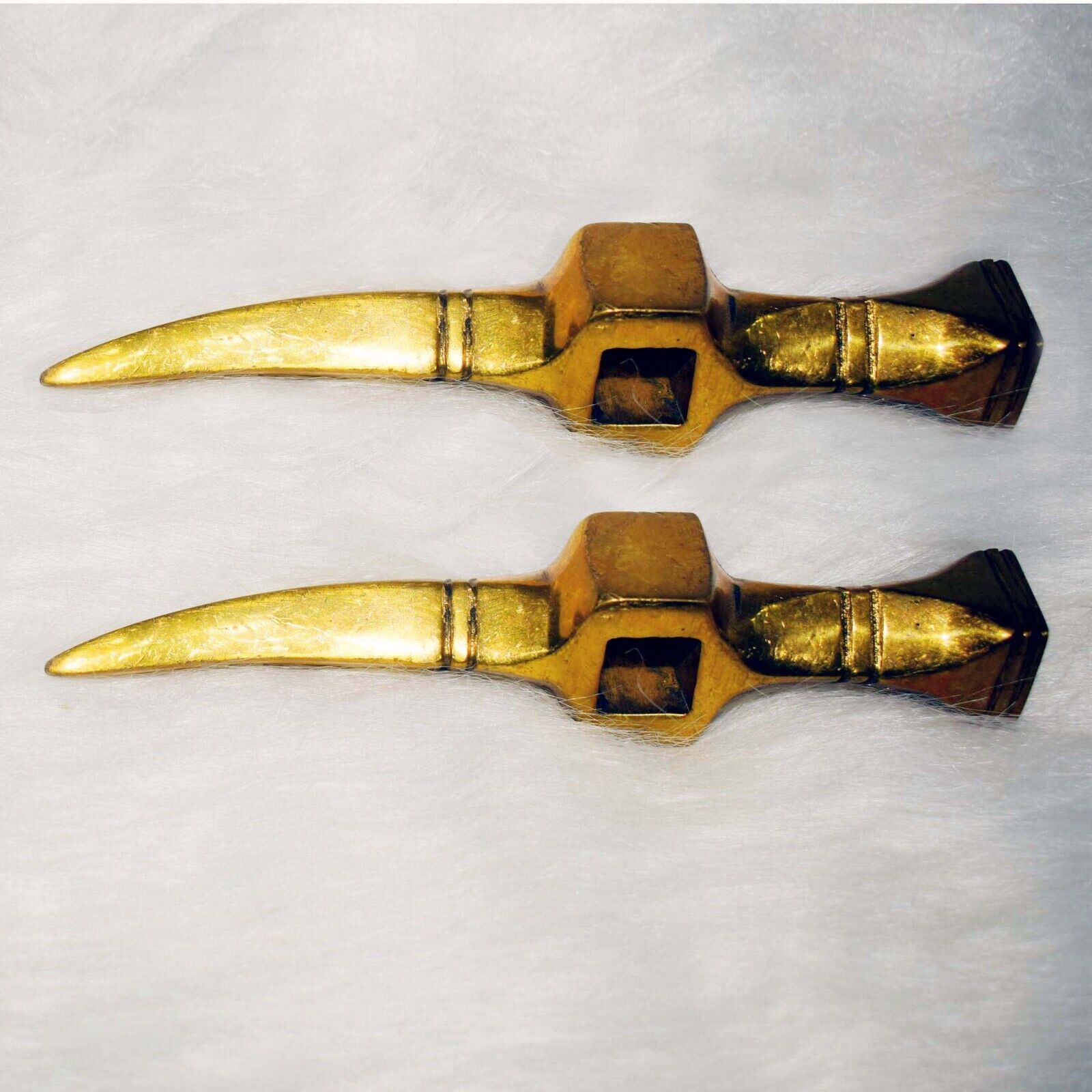 Scythian Battle Axe Replica Brass 1 Piece Medieval Hammer Head