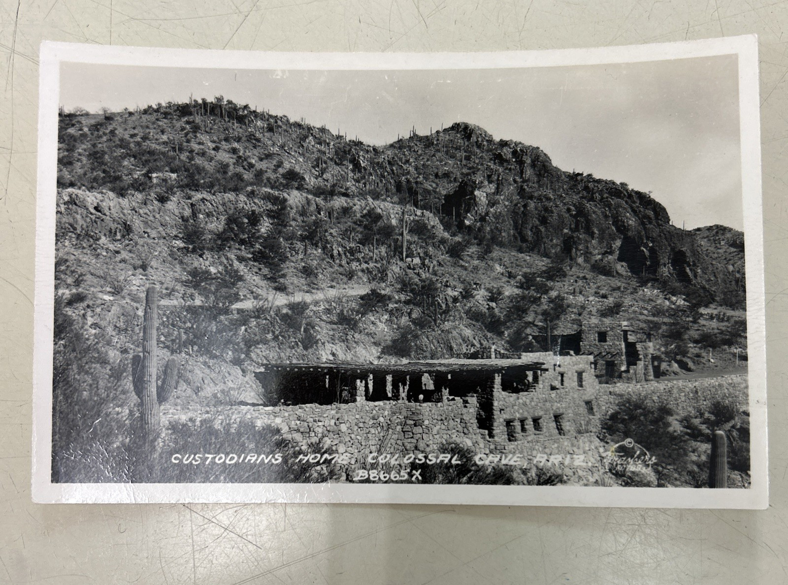 RPPC Arizona AZ Custodians Home Colossal Cave Cline B8665X