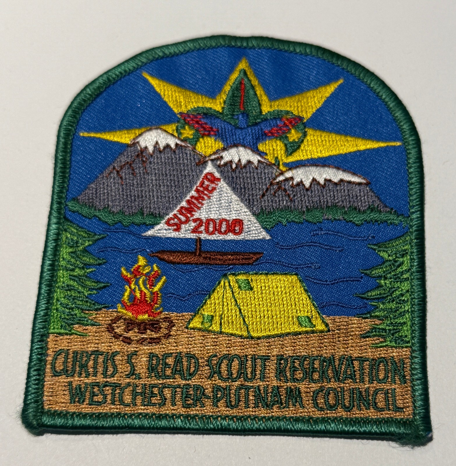 2000 Curtis Read Reservation Camp PAtch  Boy Scout FD3