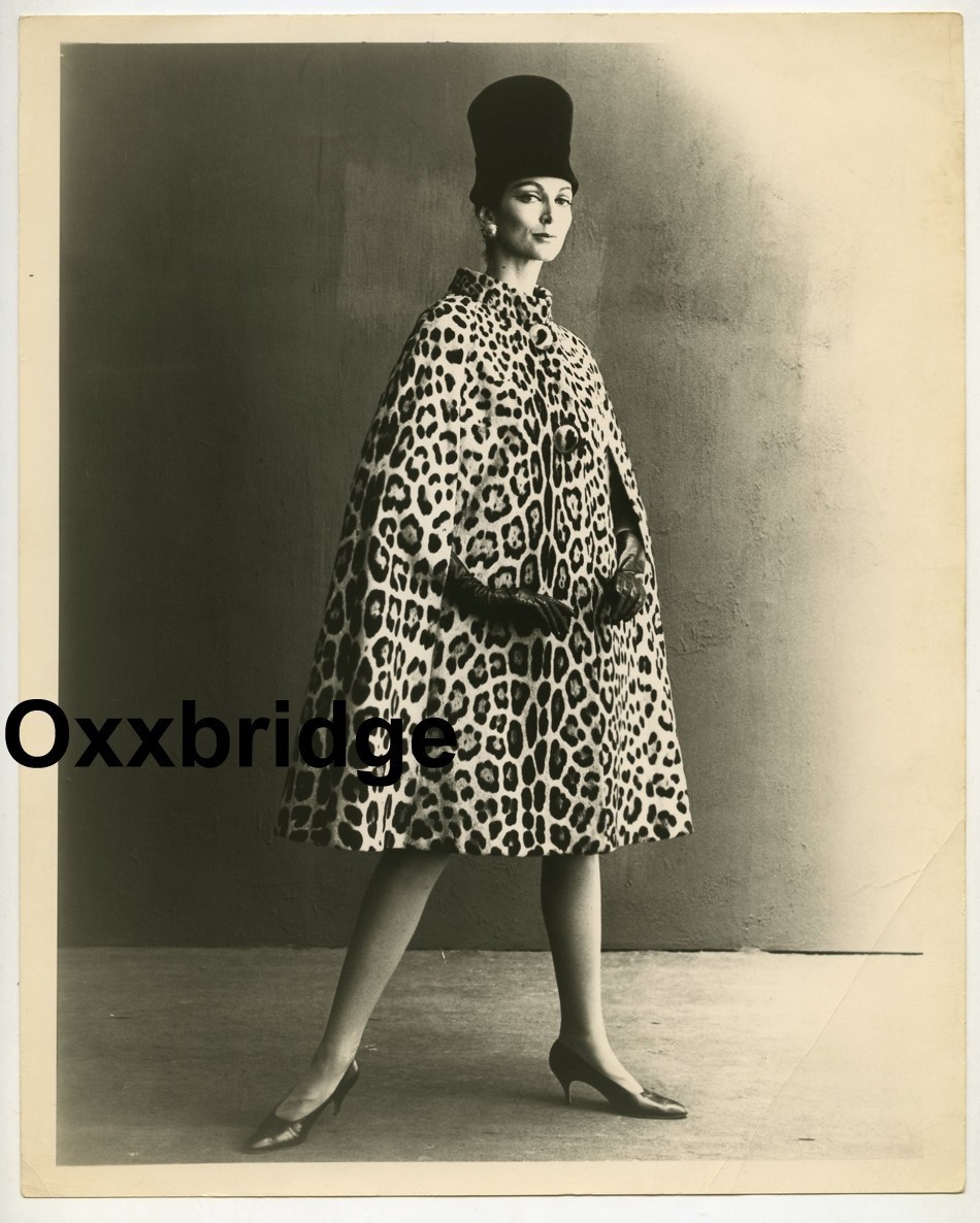 Mary Quant 1962  Haute Couture Designer 8x10 Original Photo Fashion League J6208
