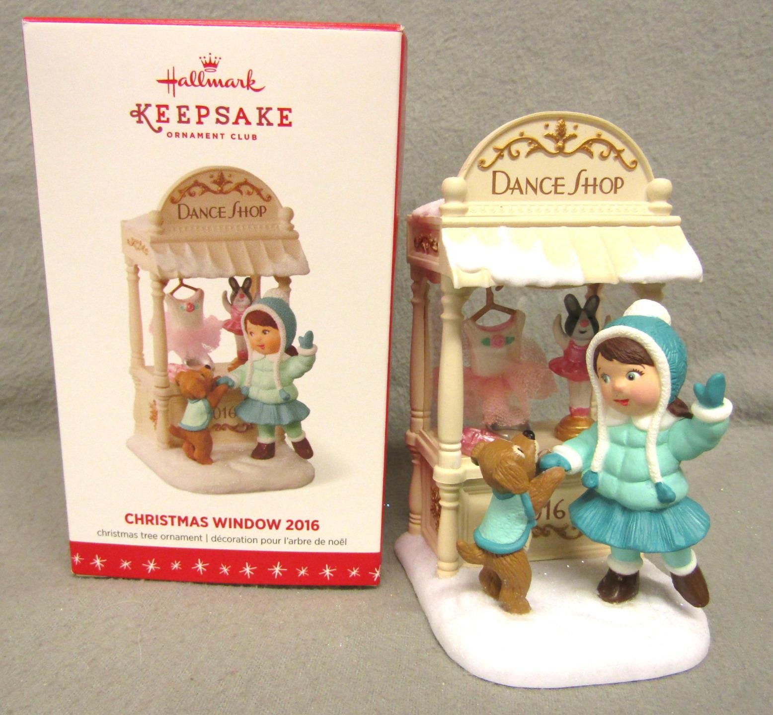 2016 Hallmark Keepsake Club Ornament CHRISTMAS WINDOW 2016 #14 in Series NIB