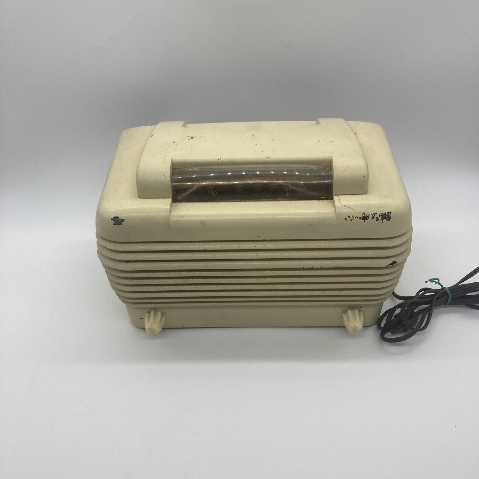 Vintage Stromberg-Carlson 1200-H “The Dynatomic” Radio Ivory Tested Works