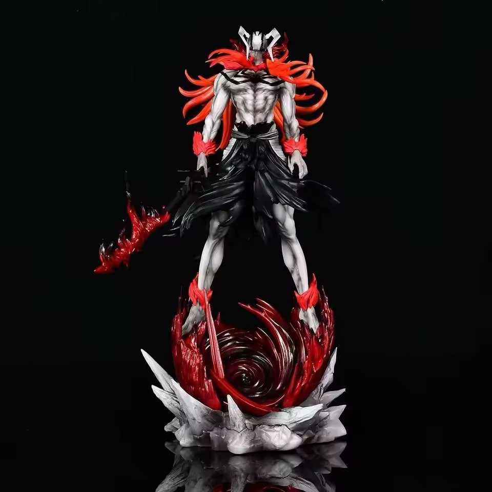 Bleach Ichigo Kurosaki Hollow Mugetsu Figure 30cm Anime PVC Statue Collectible