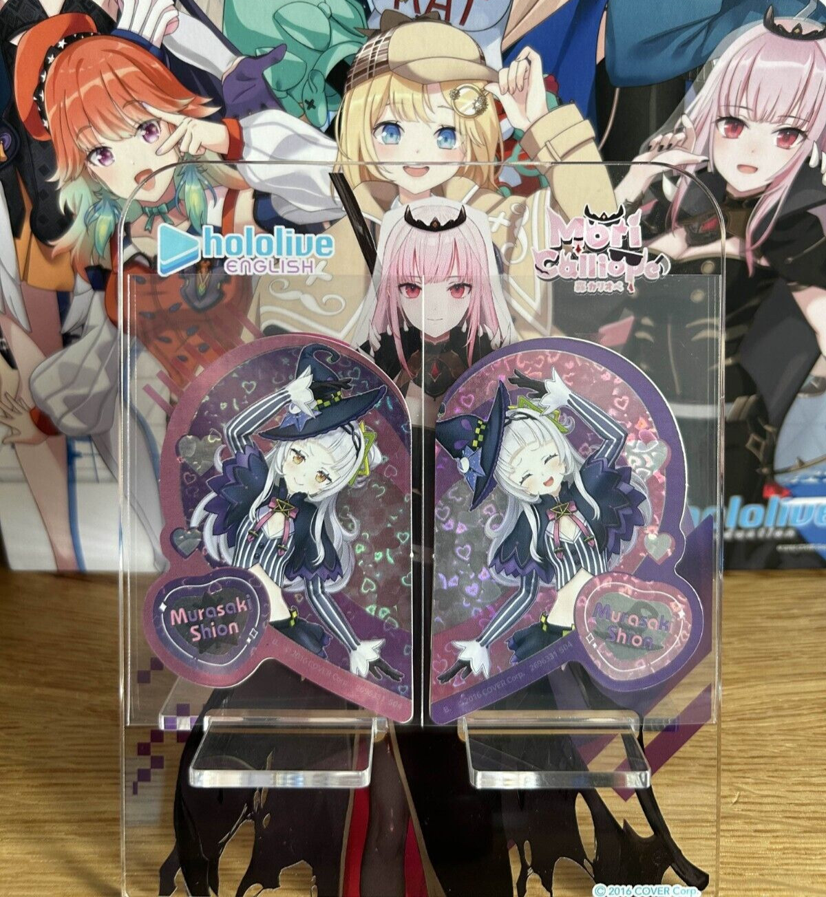 Hololive Kira Sticker - Murasaki Shion Hololive Kira Sticker - Murasaki Shion