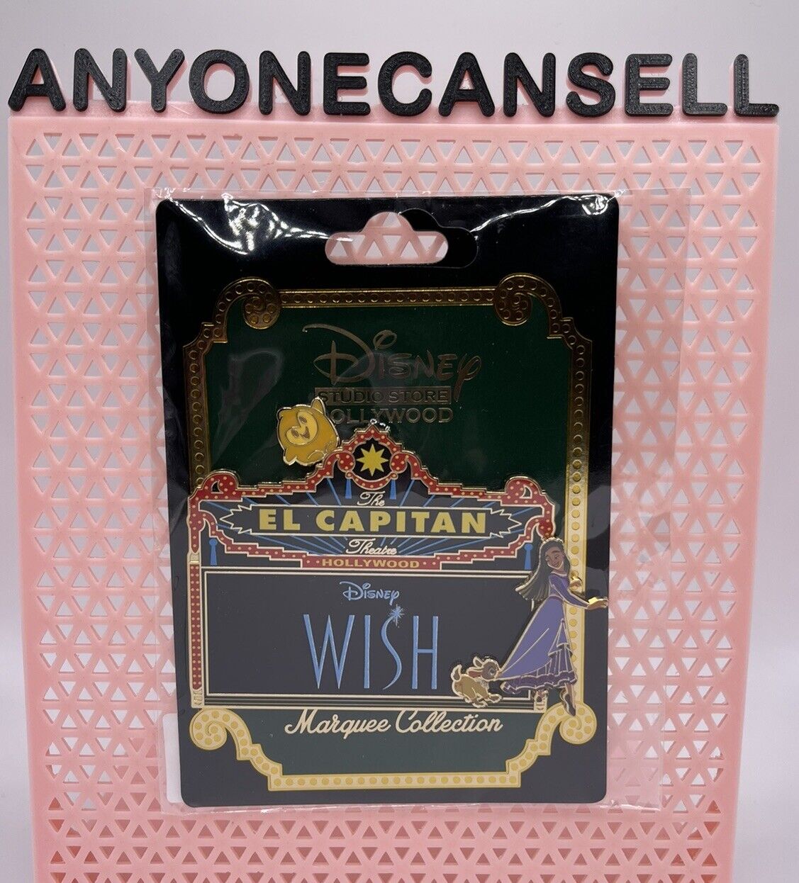 DSSH Wish El Capitan Marquee Disney Pin LE400 Disney Studio Store