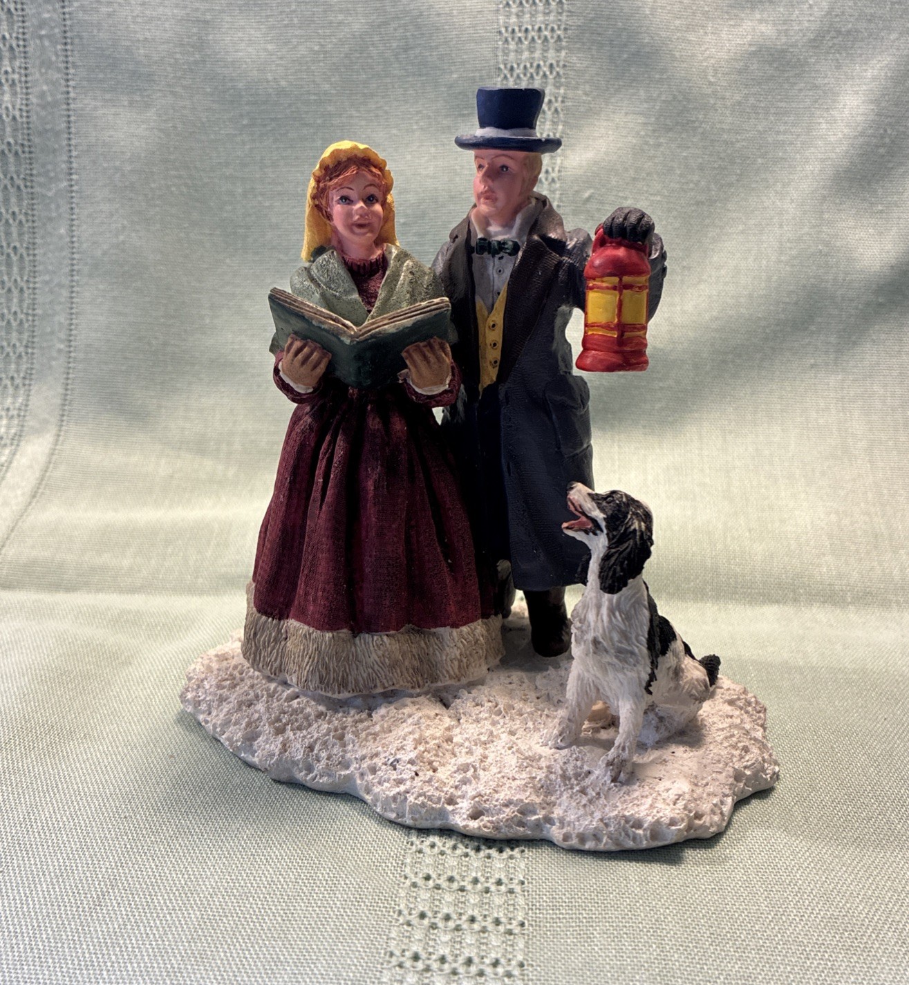 Vintage Lemax 1997 Memory Makers Collection The Accompanist 77009 Carolers Dog