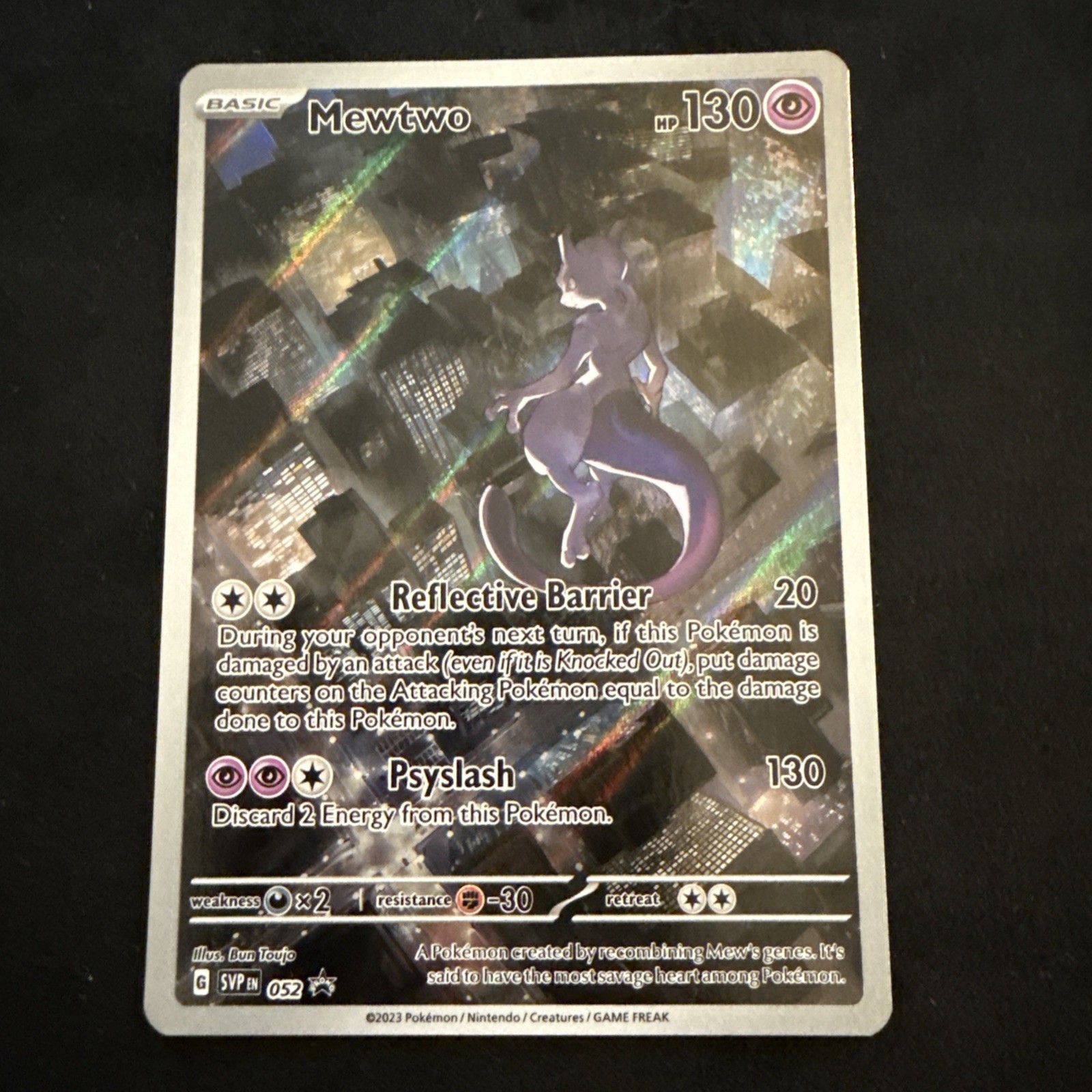 Mewtwo Scarlet & Violet Promo 052 SVP English