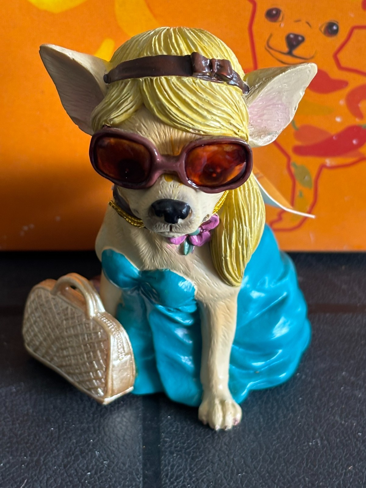 2008 Aye Chihuahua Westland Giftware Whimsical Figurines Fashion 13342 New T