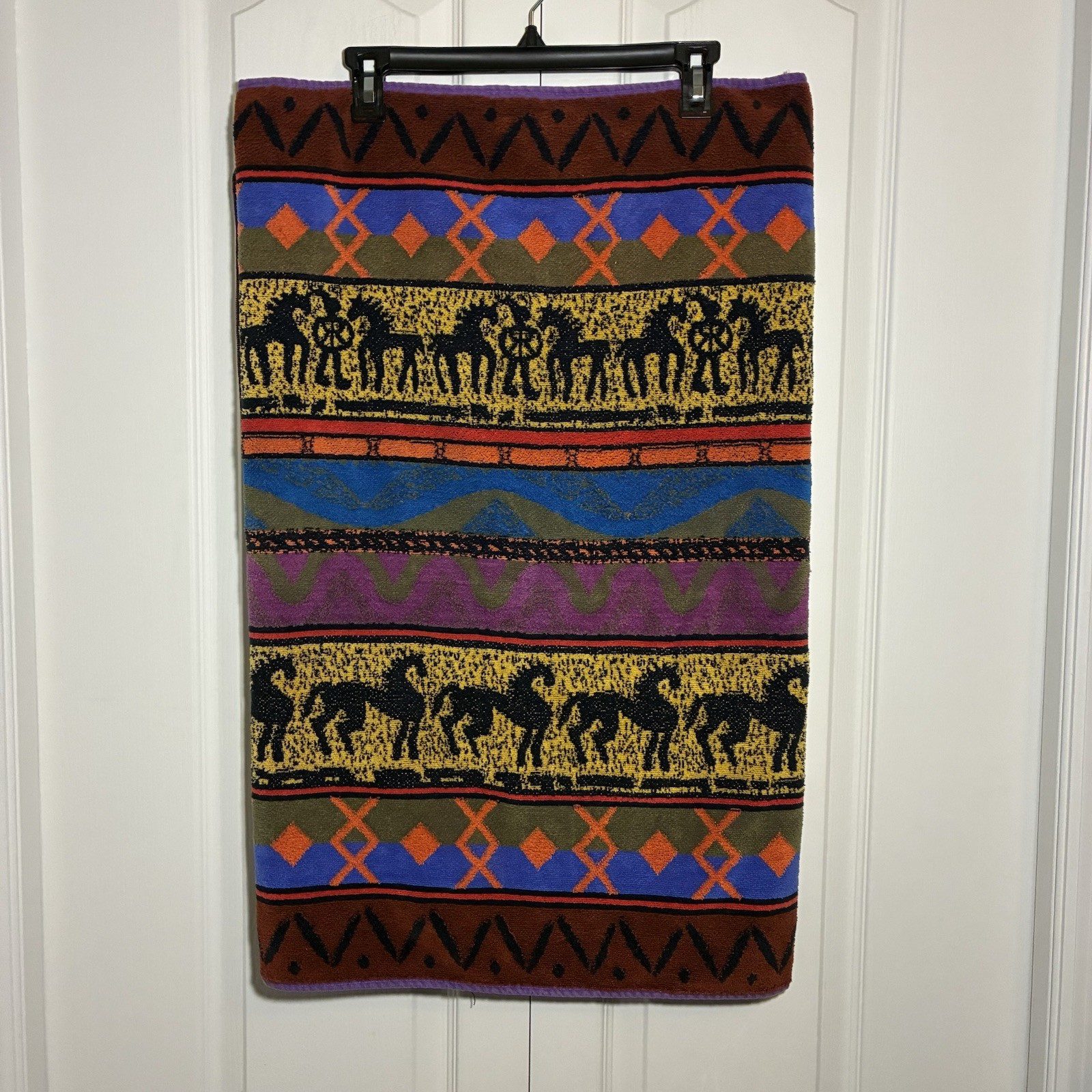 Vintage 1990s Rare Jay Franco Egyptian Hieroglyphics Beach Towel 30” x 57” Vintage 1990s Rare Jay Franco Egyptian Hieroglyphics Beach Towel 30” x 57”