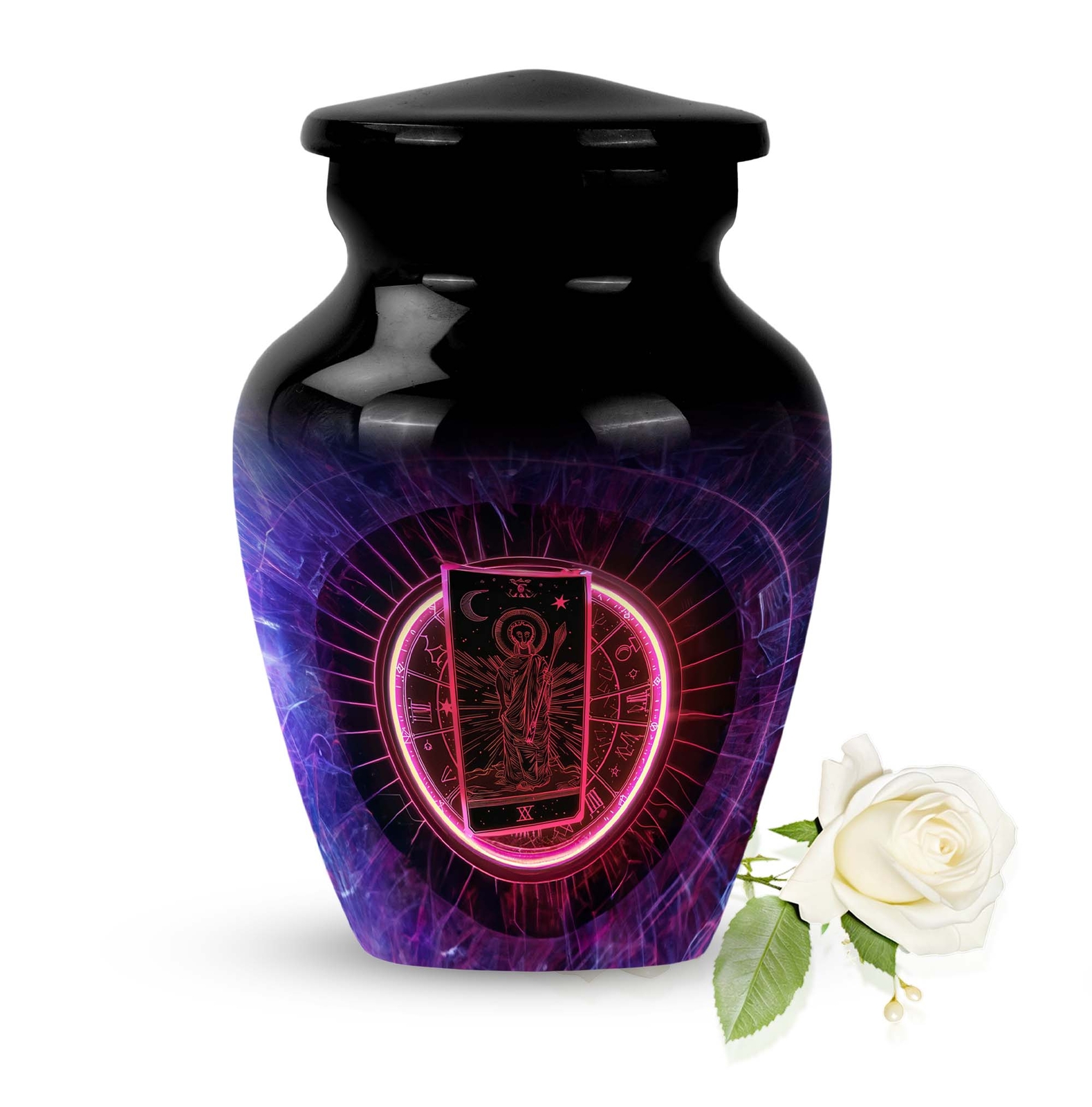 Tarot Cremation Urns For Women 3 Inch Cremation Urns