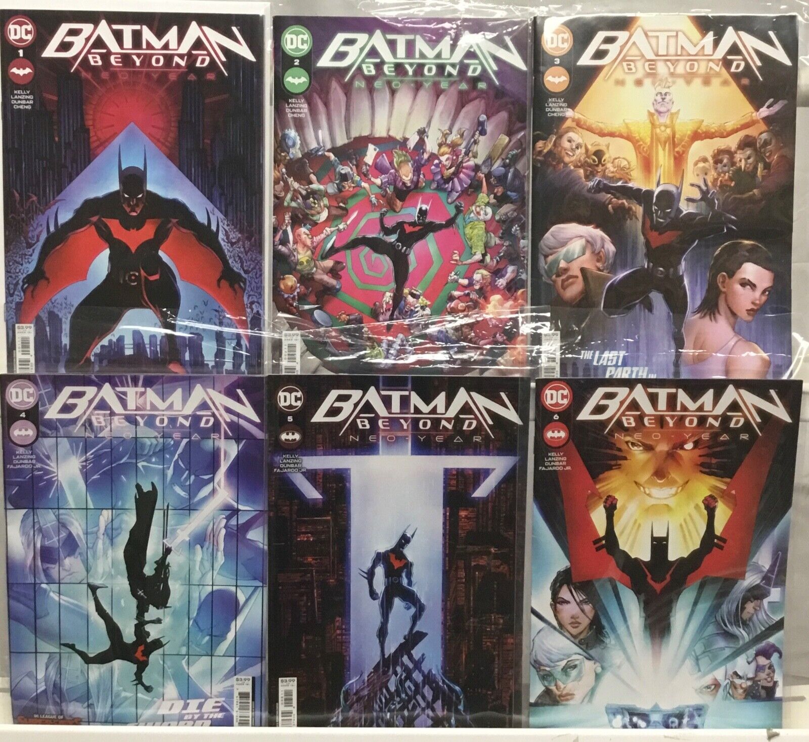 DC Comics Batman Beyond: Neo-Year #1-6 Complete Set VF/NM 2022
