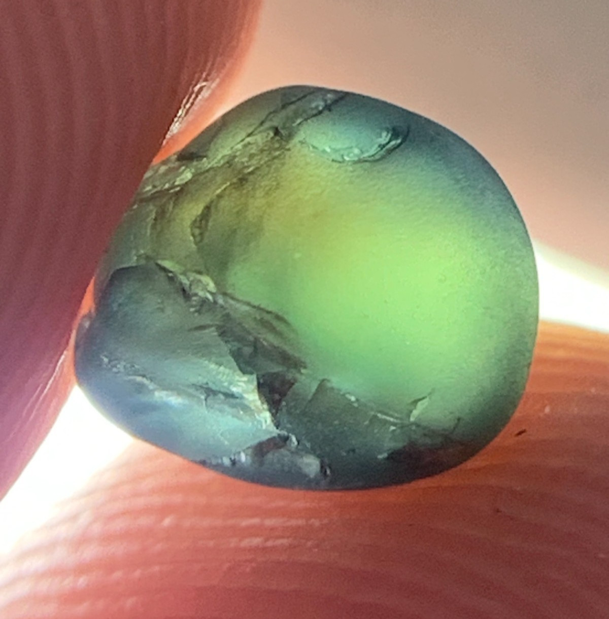 1.90 Ct Natural Teal Sapphire Madagascar — Green & Blue | Untreated