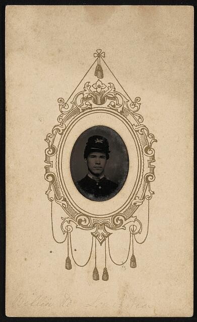 Winchester Virginia William Warren 1863 Civil War Union Soldier Portrait
