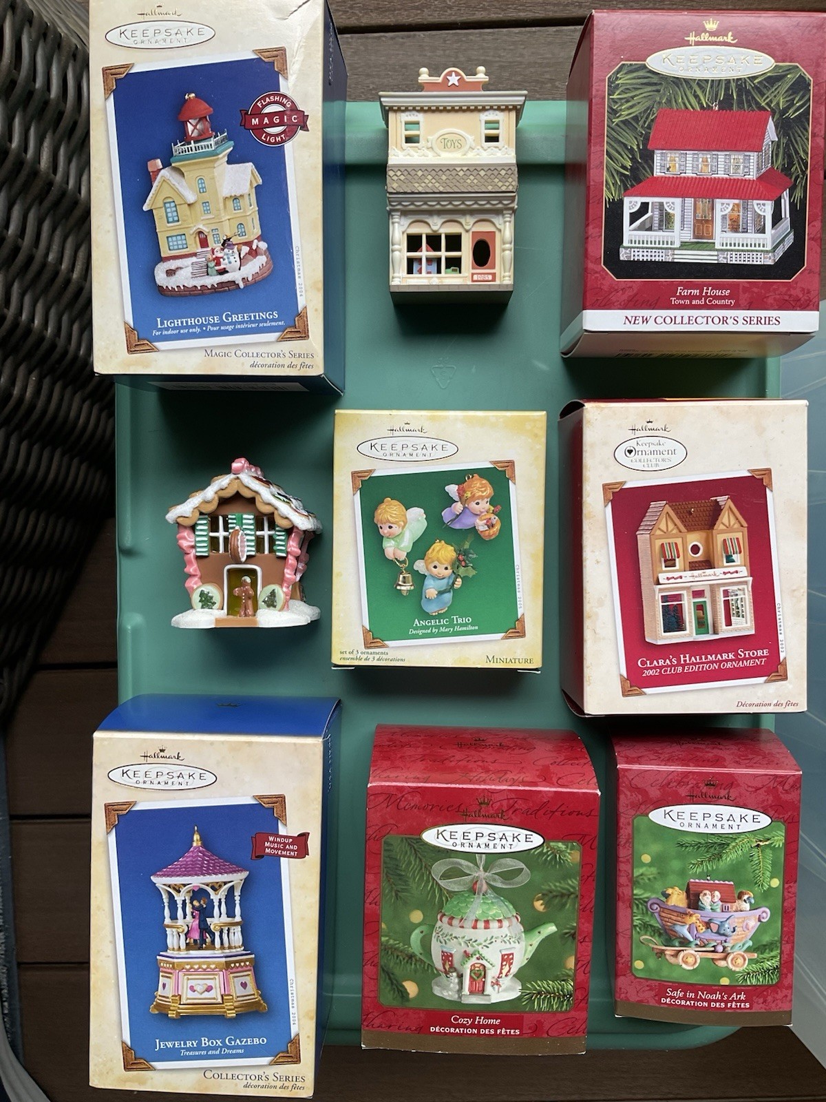 Hallmark Keepsake Christmas Ornament LOT of 9 Various Ornaments