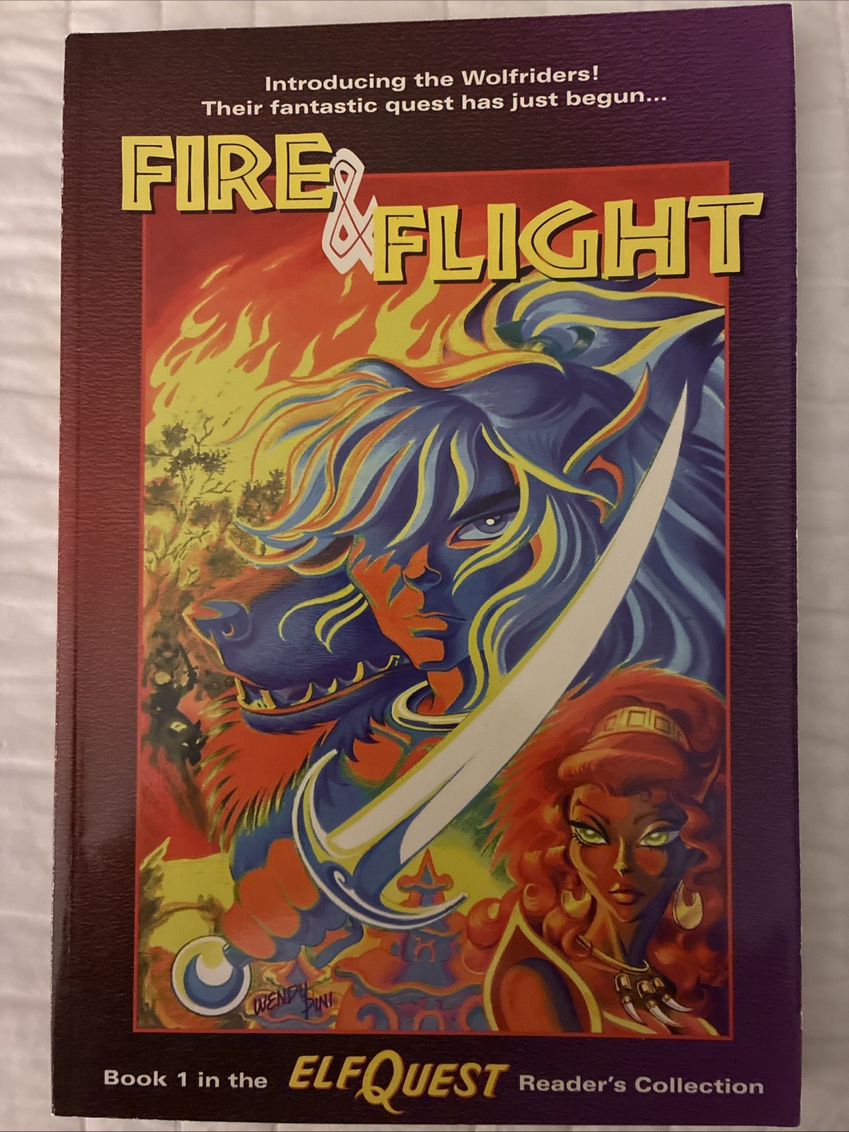 ElfQuest Reader’s Collection Book 1 Fire & Flight Wendy Pini Wolfrider Books OOP
