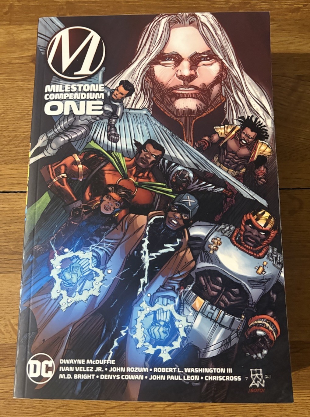Milestone Compendium Vol 1 DC Comics TPB Dwayne McDuffie Static Icon OOP
