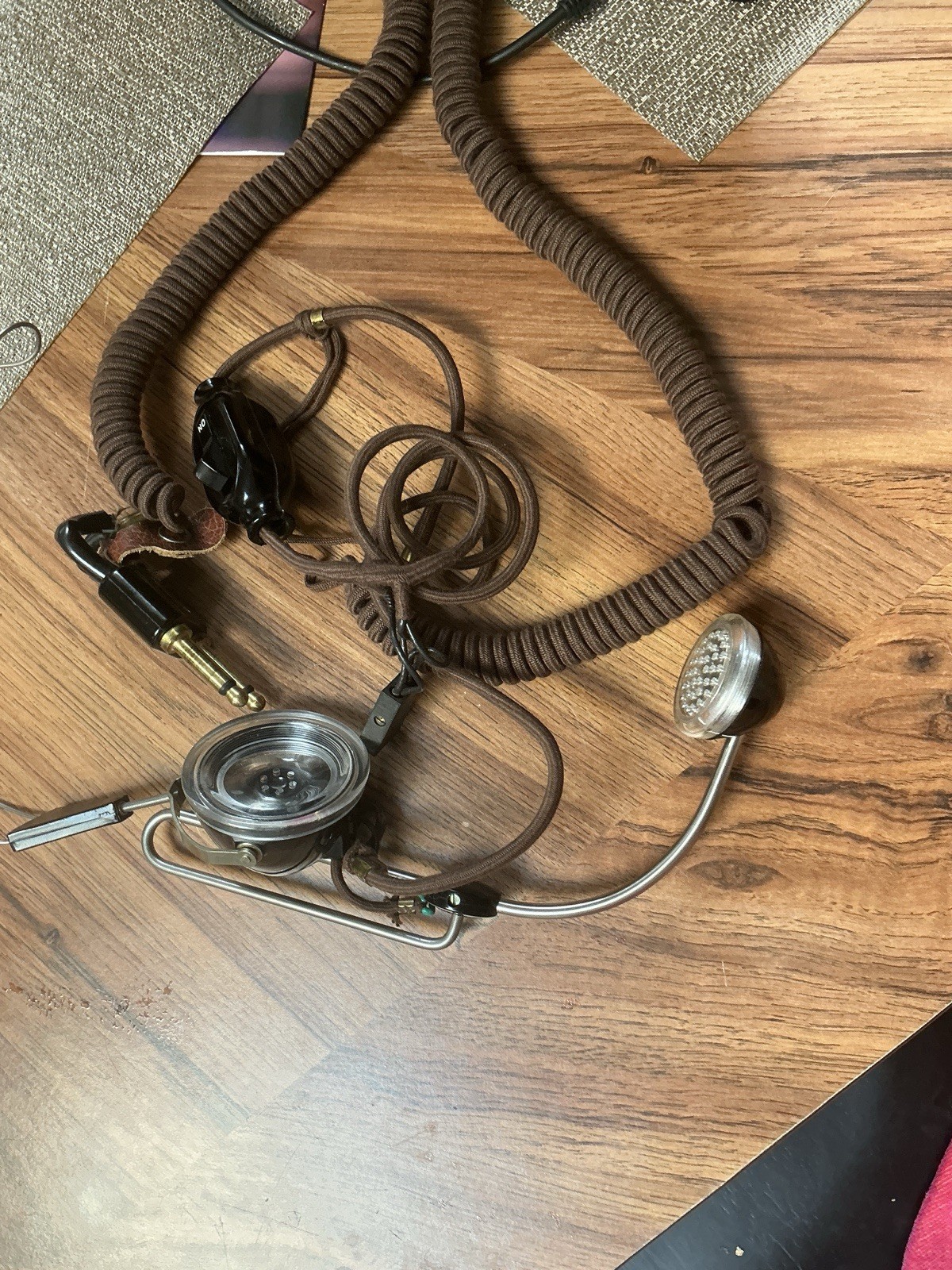 Vintage Western Electric 52 Supervisor Telephone Headset w/ KS-8010 & 29A - Nice