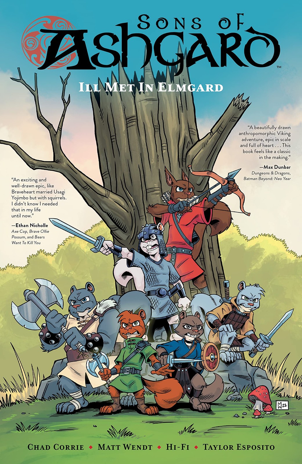 Sons Of Ashgard Ill Met In Elmgard TPB Dark Horse Books