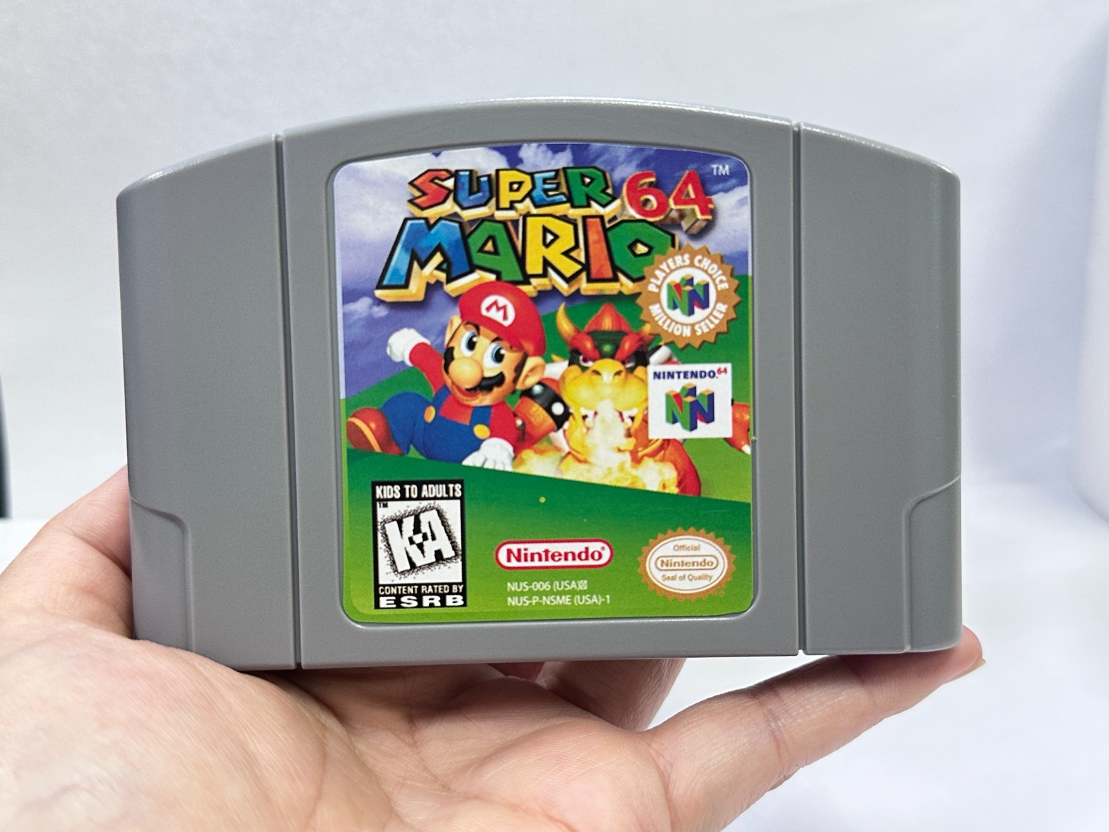 N64 Video Games Super Marió 64 US Version