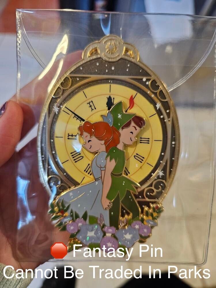 Love At First Light Peter Pan Wendy Disney Fantasy Pin