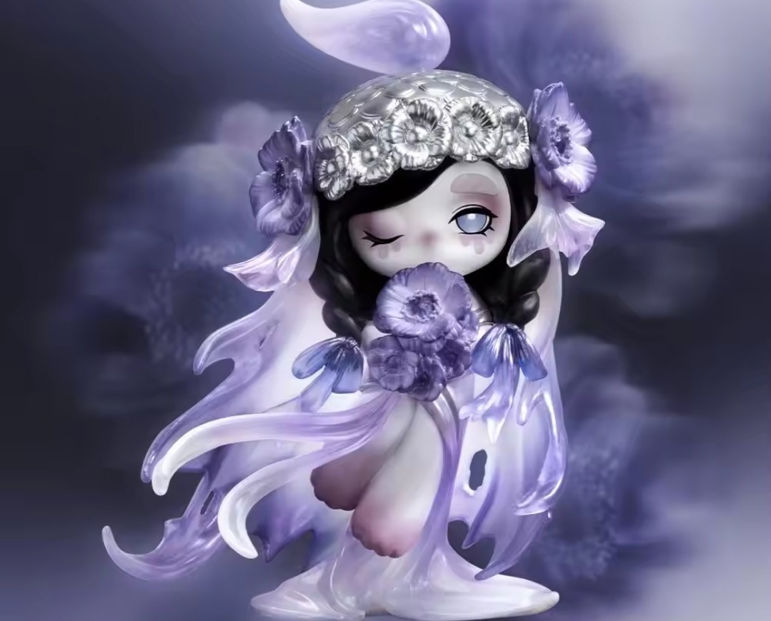 POP MART CHAKA Anemones Series PVC Figurine Purple Original Unopened 2025