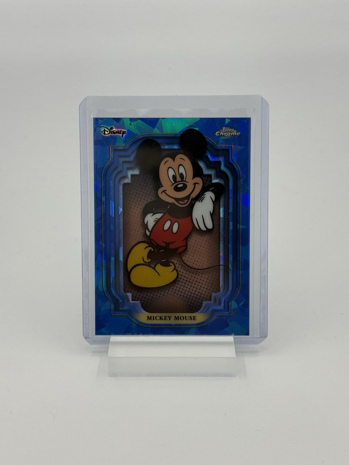 Mickey Mouse 2024 Topps Chrome Sapphire Edition Disney #1