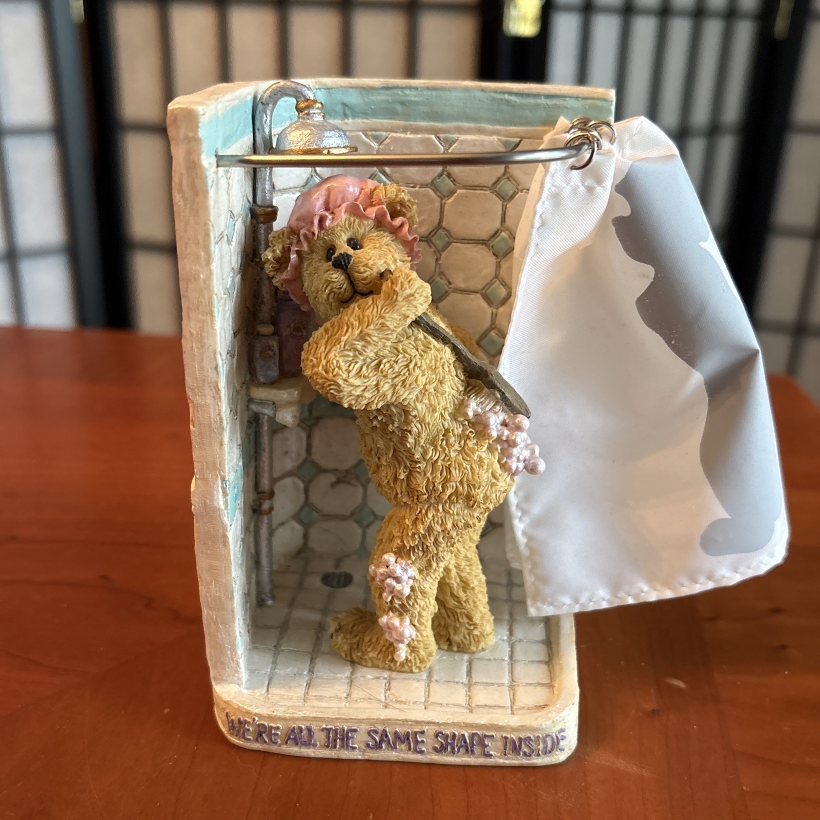 Boyds Bears & Friends Sophia Grin and Bare It Bearstone Figurine 2004 #2277945 Boyds Bears & Friends Sophia Grin and Bare It Bearstone Figurine 2004 #2277945