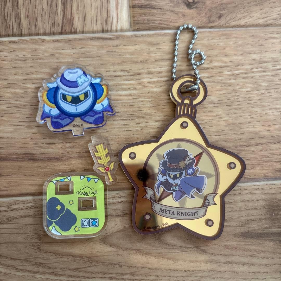 Nintendo Kirby Meta Knight Dream Gear Compass Charm - Unused, opened, minor wear