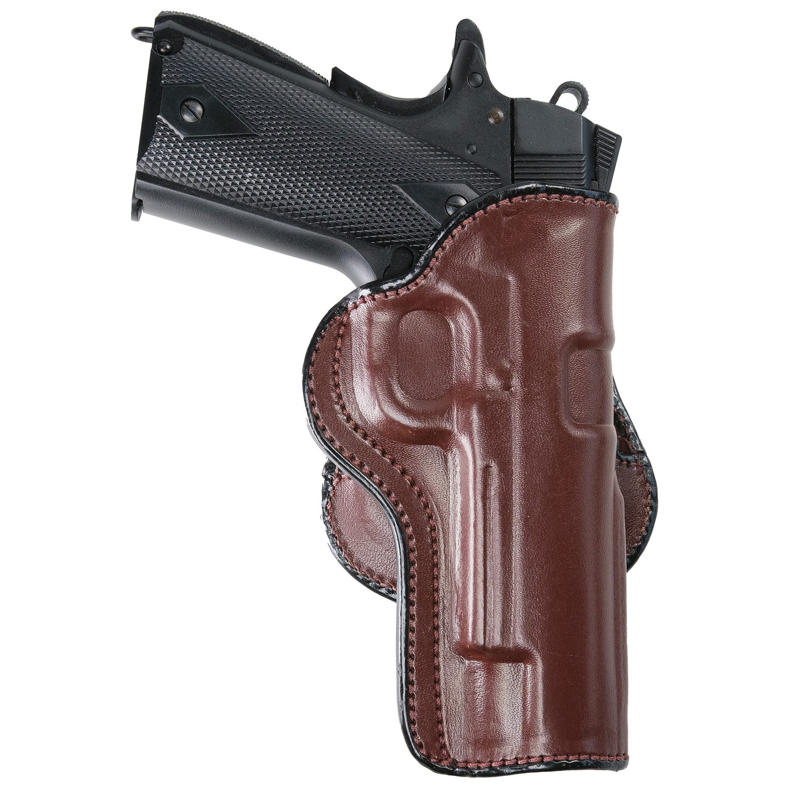 Maxx Carry Leather Paddle OWB Holster for 1911 Guns, Brown Right Hand Maxx Carry Leather Paddle OWB Holster for 1911 Guns, Brown Right Hand