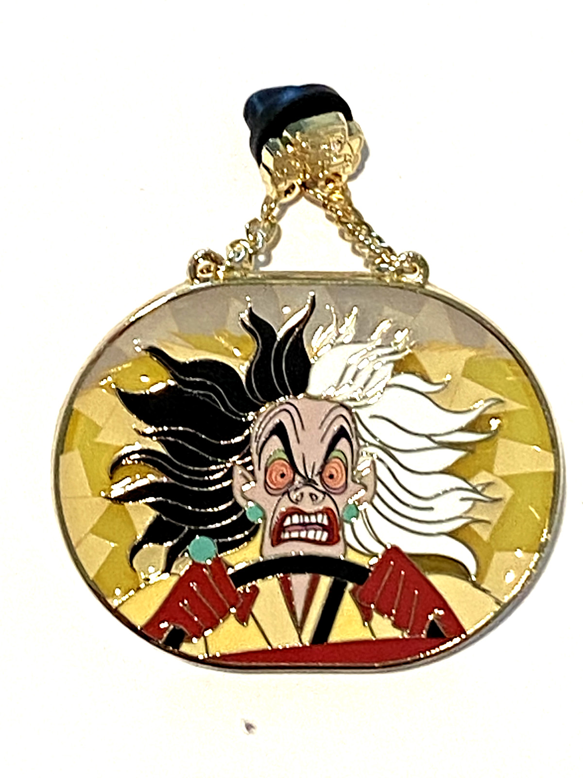 Disney Villains Hanging Stain Glass Box Lunch Mystery pin. New/box. You Choose.