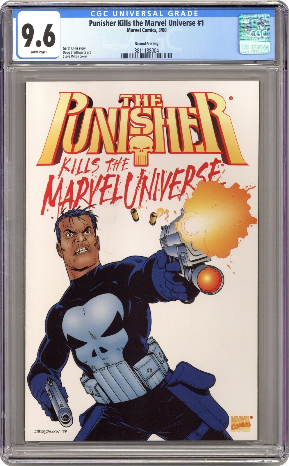 Punisher Kills the Marvel Universe #1 CGC 9.6 2000 2000 Reprint 3811188004