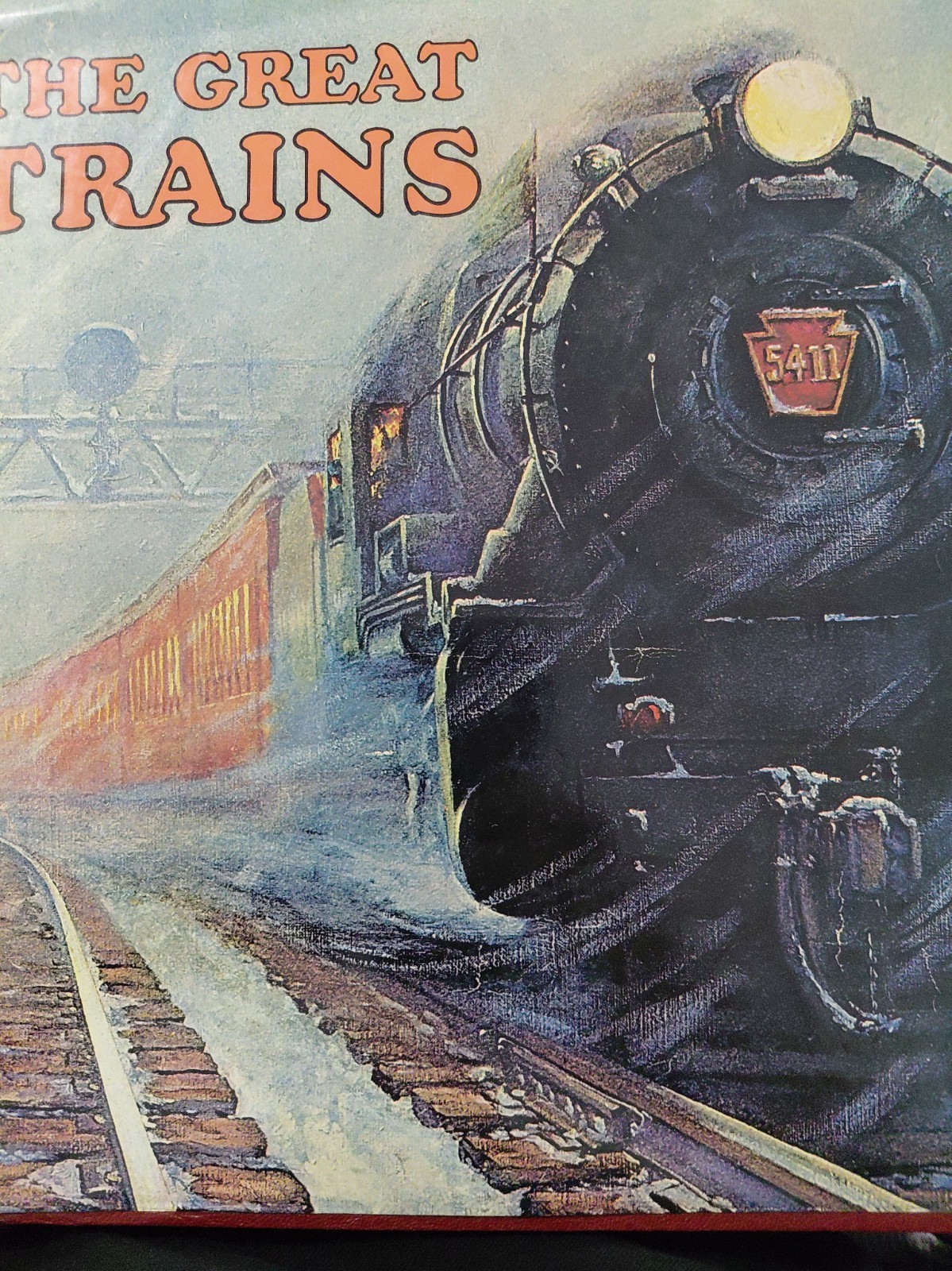 The Great Trains Crown Publishers Hardcover Book Hardcover Edition 1973