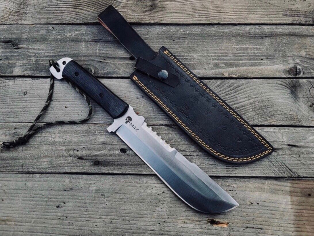 Custom Handmade Punisher MX4 Replica Knife 12\