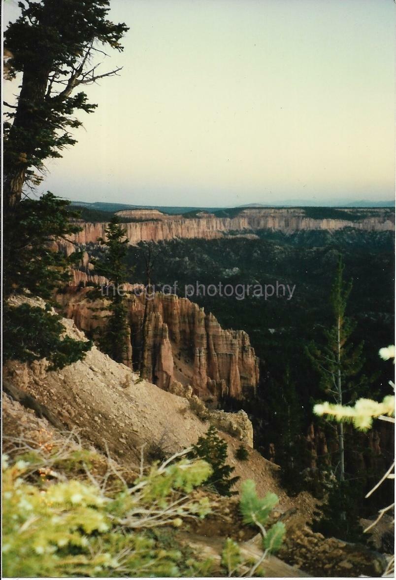 American West FOUND PHOTO Color  Original Snapshot VINTAGE 11 12 O