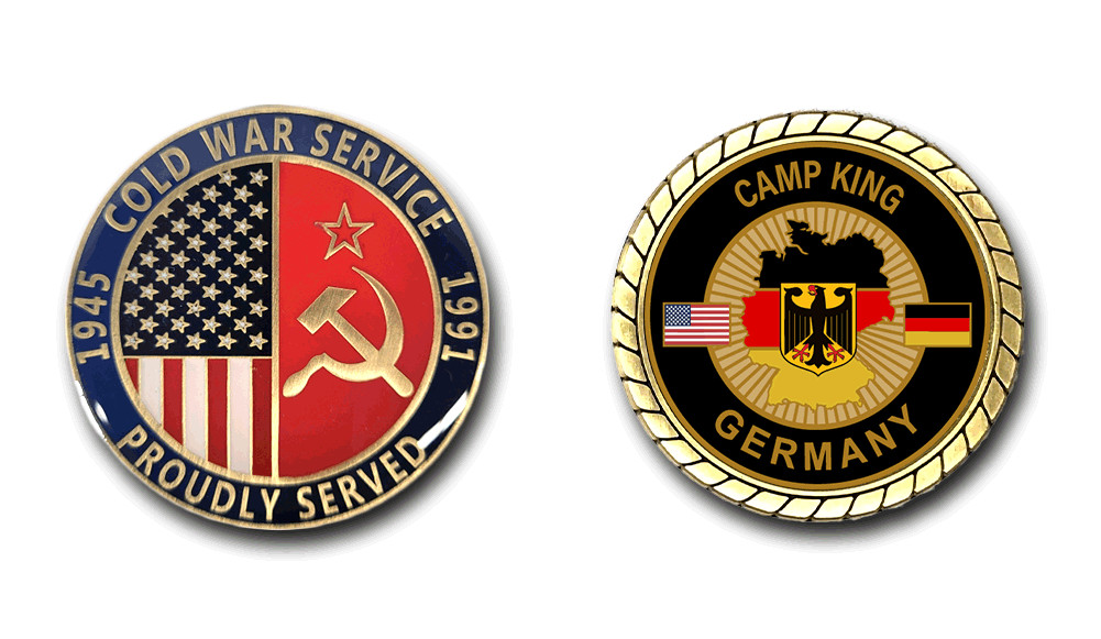 Camp King Germany Cold War Veteran Duty Station Challenge Coin Camp King Germany Cold War Veteran Duty Station Challenge Coin