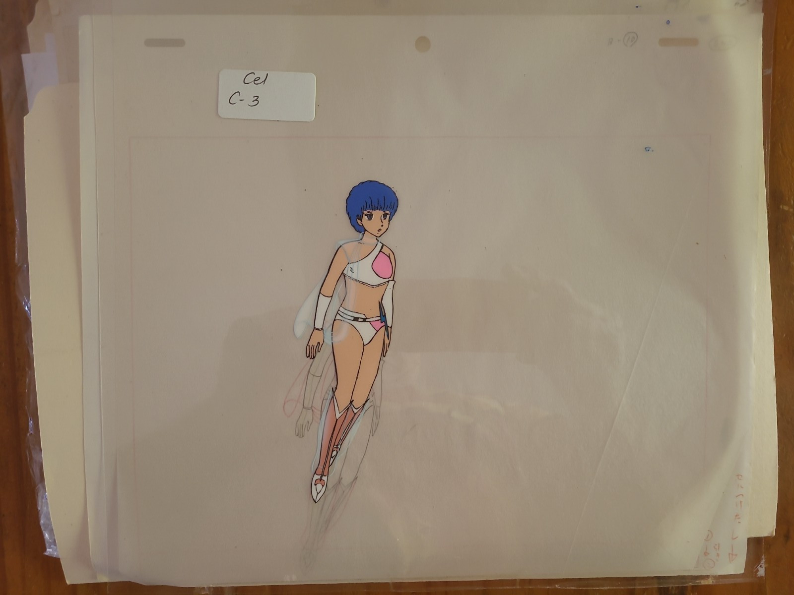 Wingman Original Animation Production Cel
