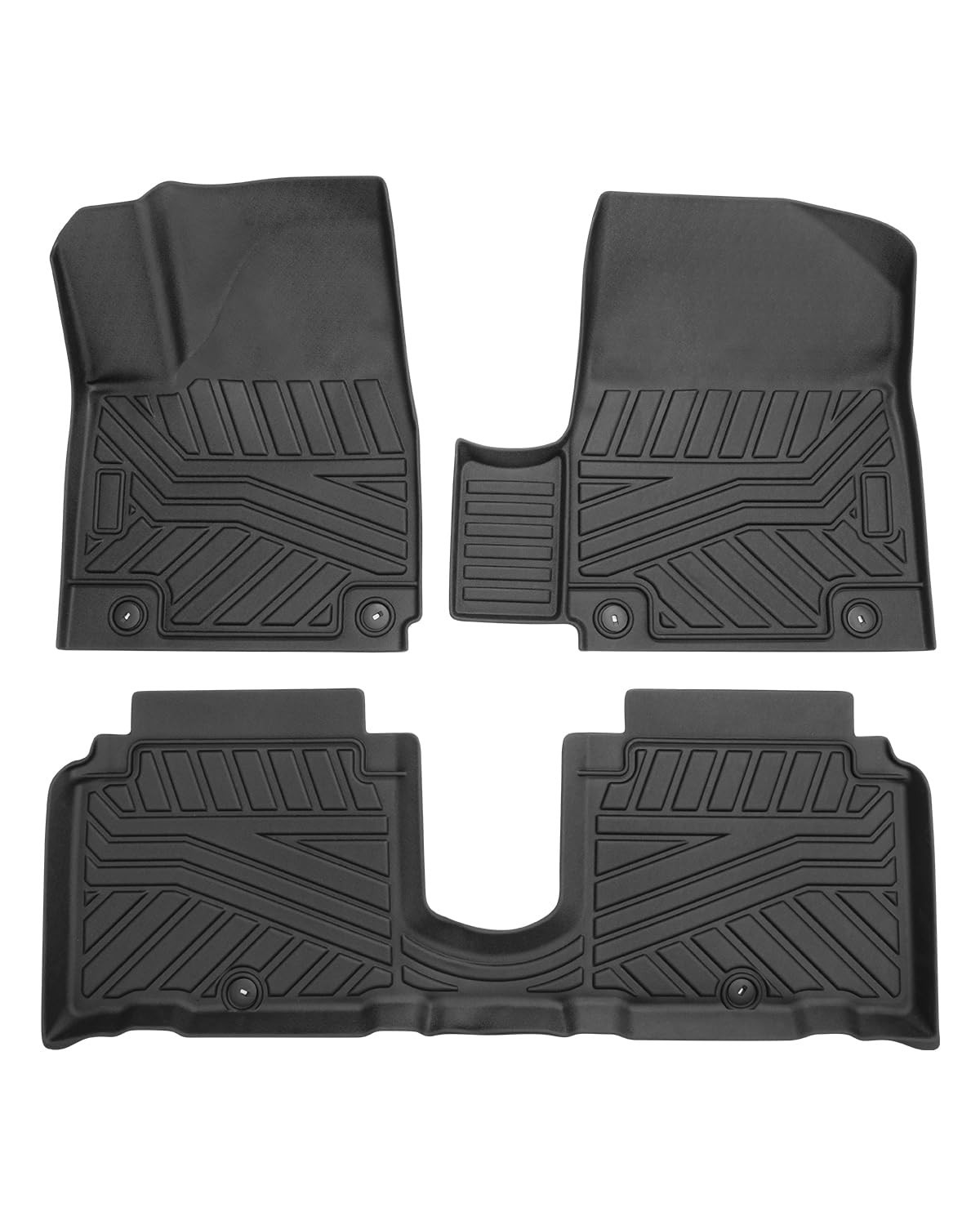 Powerty Floor Mats for 2022-2026 Hyundai Ioniq 5 Limited All-Weather TPE Liners Powerty Floor Mats for 2022-2026 Hyundai Ioniq 5 Limited All-Weather TPE Liners