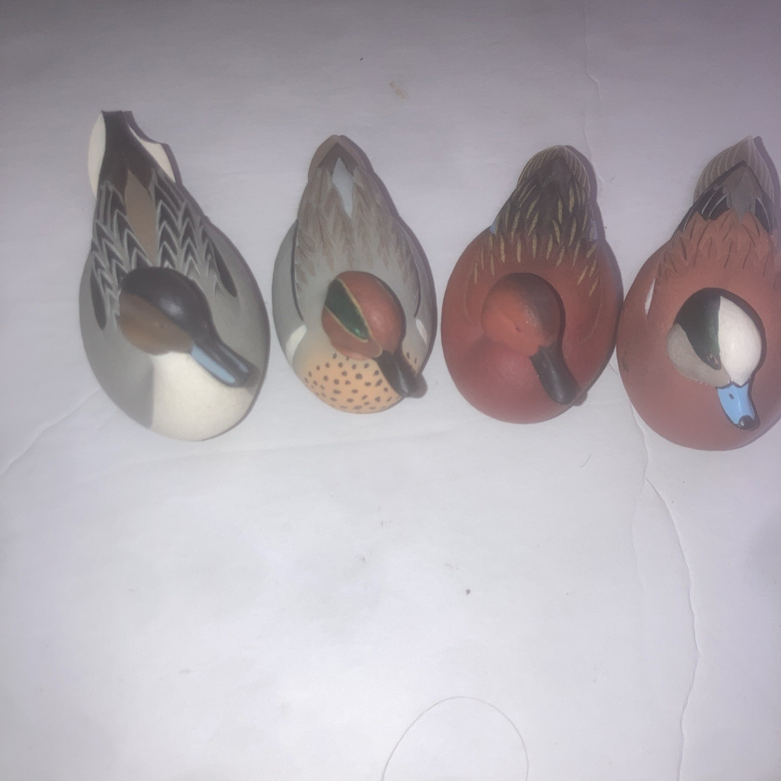 Jett Brunet Mini Decoy Ducks Unlimited Set of 4. 2003, 04, 06 and 08 Jett Brunet Mini Decoy Ducks Unlimited Set of 4. 2003, 04, 06 and 08