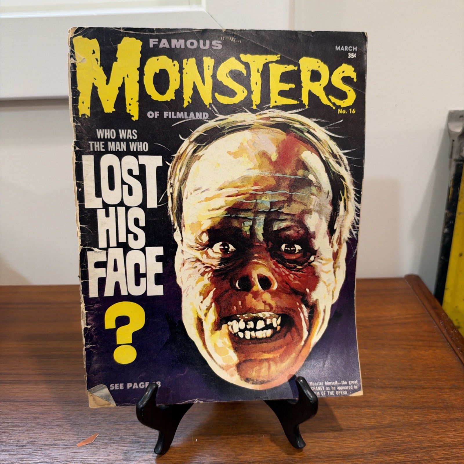 VTG Famous Monsters of Filmland Magazine Warren Publication VERY RARE #16