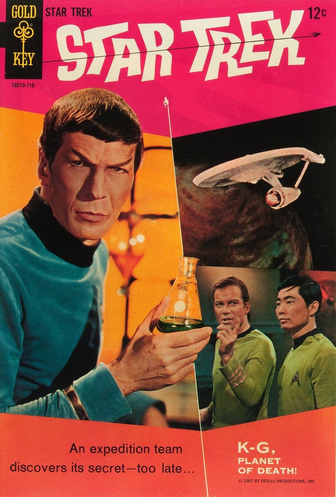 Star Trek #1 (Gold Key) Photocopy Comic Book Star Trek #1 (Gold Key) Photocopy Comic Book