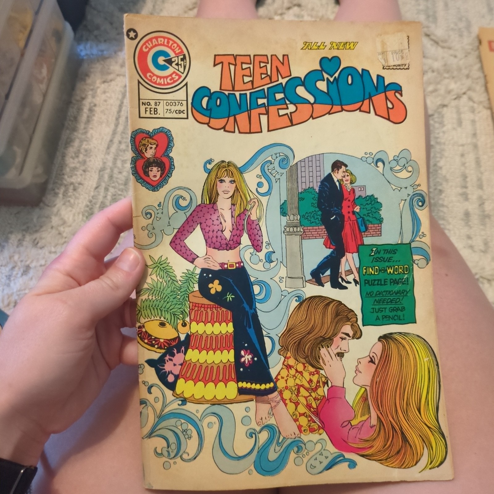 Teen Confessions #87 (Charlton February 1975) Teen Confessions #87 (Charlton February 1975)