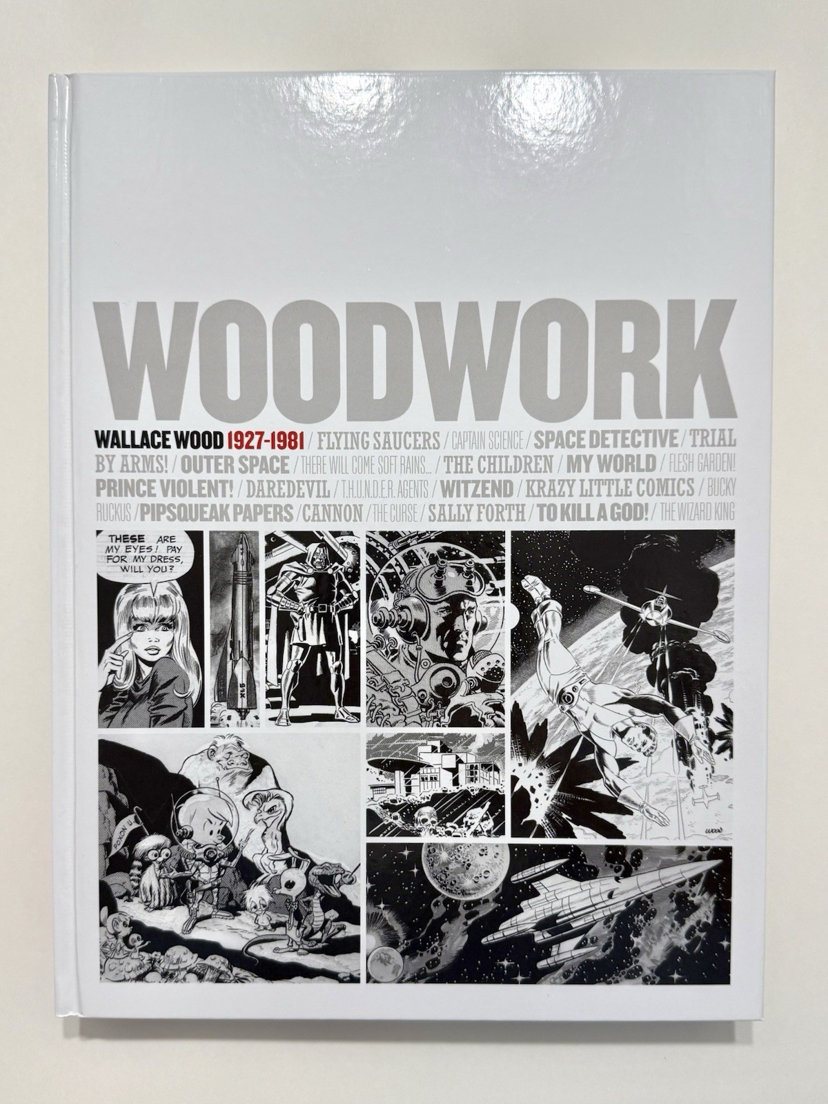 Woodwork Wallace Wally Wood Art Book EC Comics IDW Hardcover Silver Age Artist Woodwork Wallace Wally Wood Art Book EC Comics IDW Hardcover Silver Age Artist