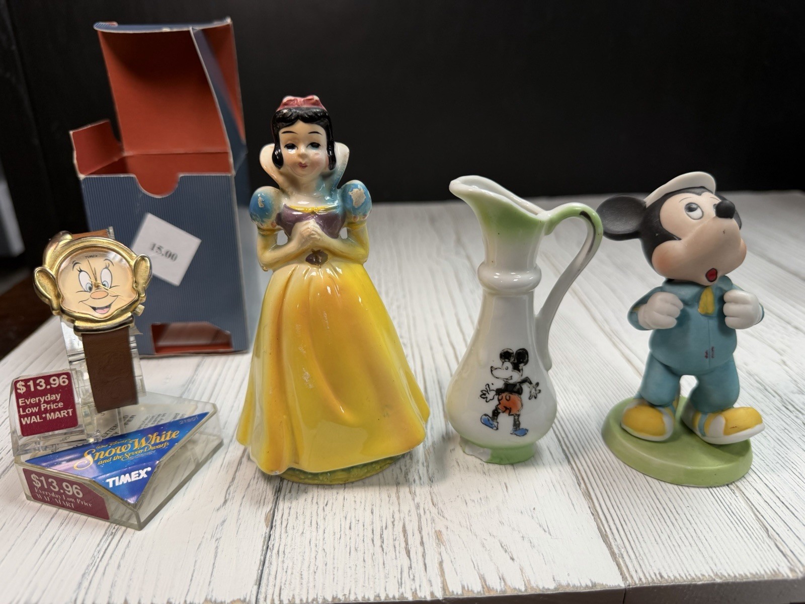 vintage disney collectibles 60’s - 90’s lot - 4 pieces