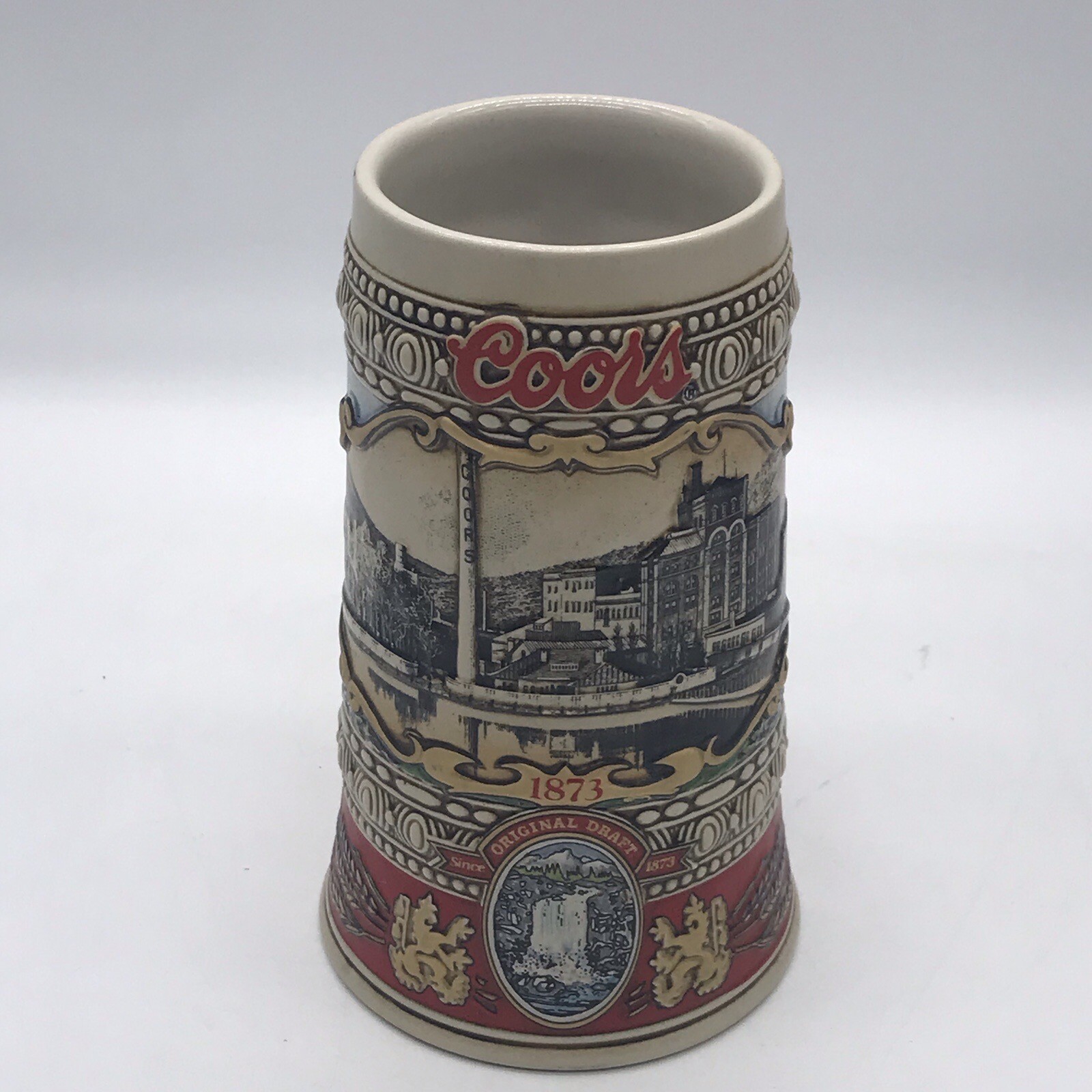 Adolph Coors 7” Vintage 1988 Edition Beer Stein Mug Made In Brazil